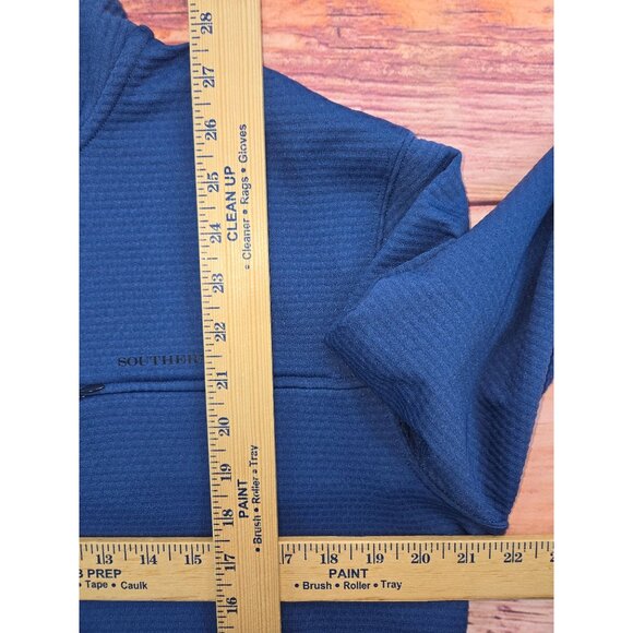 Southern Tide Mens Medium Blue Quarter-Zip Jacket‎ Medium - Picture 7 of 7